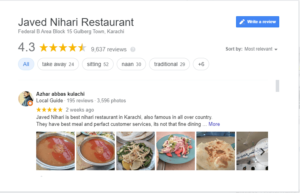 javed nihari reviews