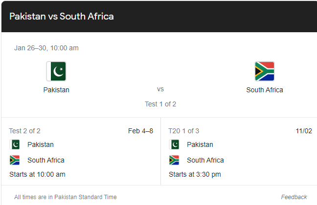 pakistan vs southafrica