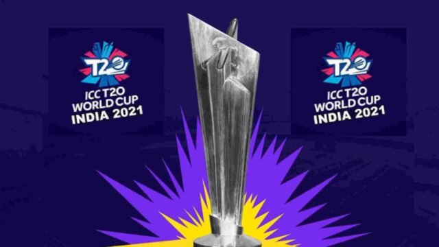 icc mens t20 worldcup trophy banner